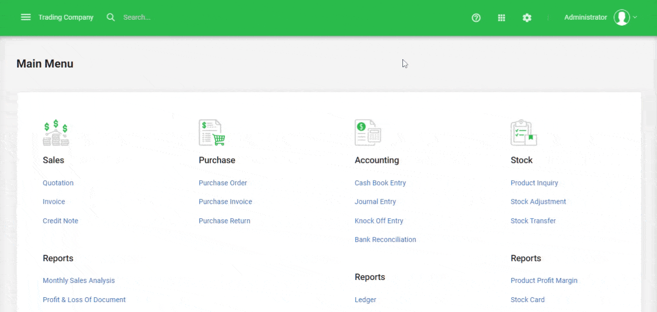 Built-in Report Designer