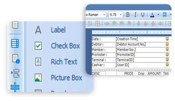 Built-in Report Design
